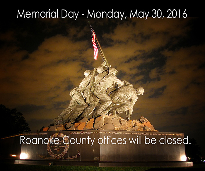 Offices Closed Memorial Day
